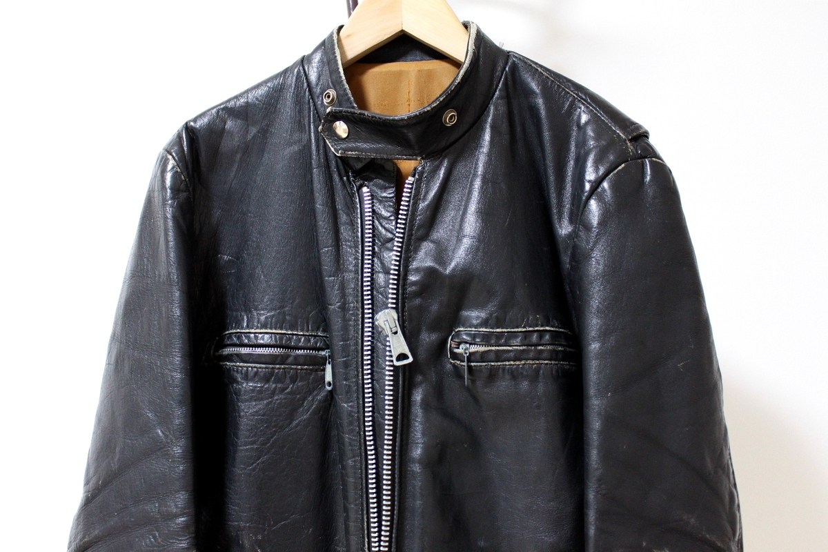 翳りと色香のある古着 | 60s-70s BRITISH CYCLE LEATHERS CAFE RACER
