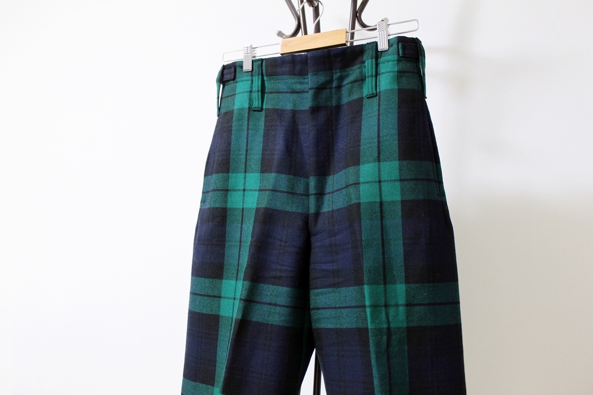 ♡♡様確認用 54 Seamless classic check pants (Beige) | UNF セレモニーパンツ