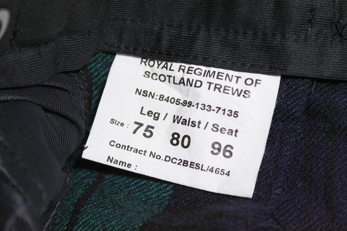 穏やかに華やかな古着 | BRITISH ARMY SCOTTISH “BLACK WATCH” TREWS 