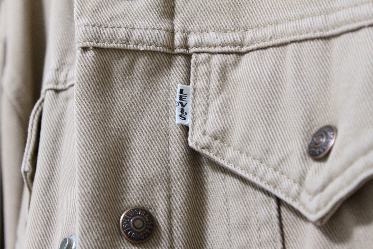 枯葉のつもる季節の古着 | 60s-70s LEVI'S 70505 BIG E COTTON TWILL