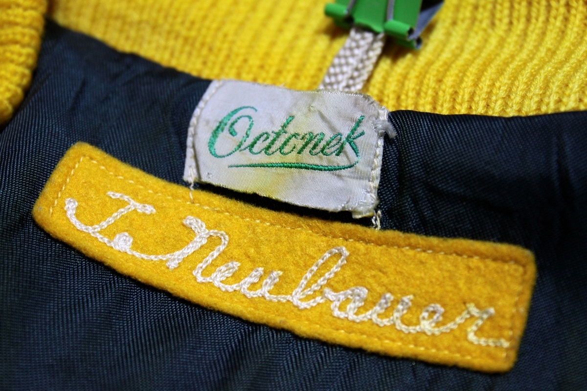 一期一会の古着 | 40s OCTONEK SHAWL COLLAR LETTERMAN JACKET 