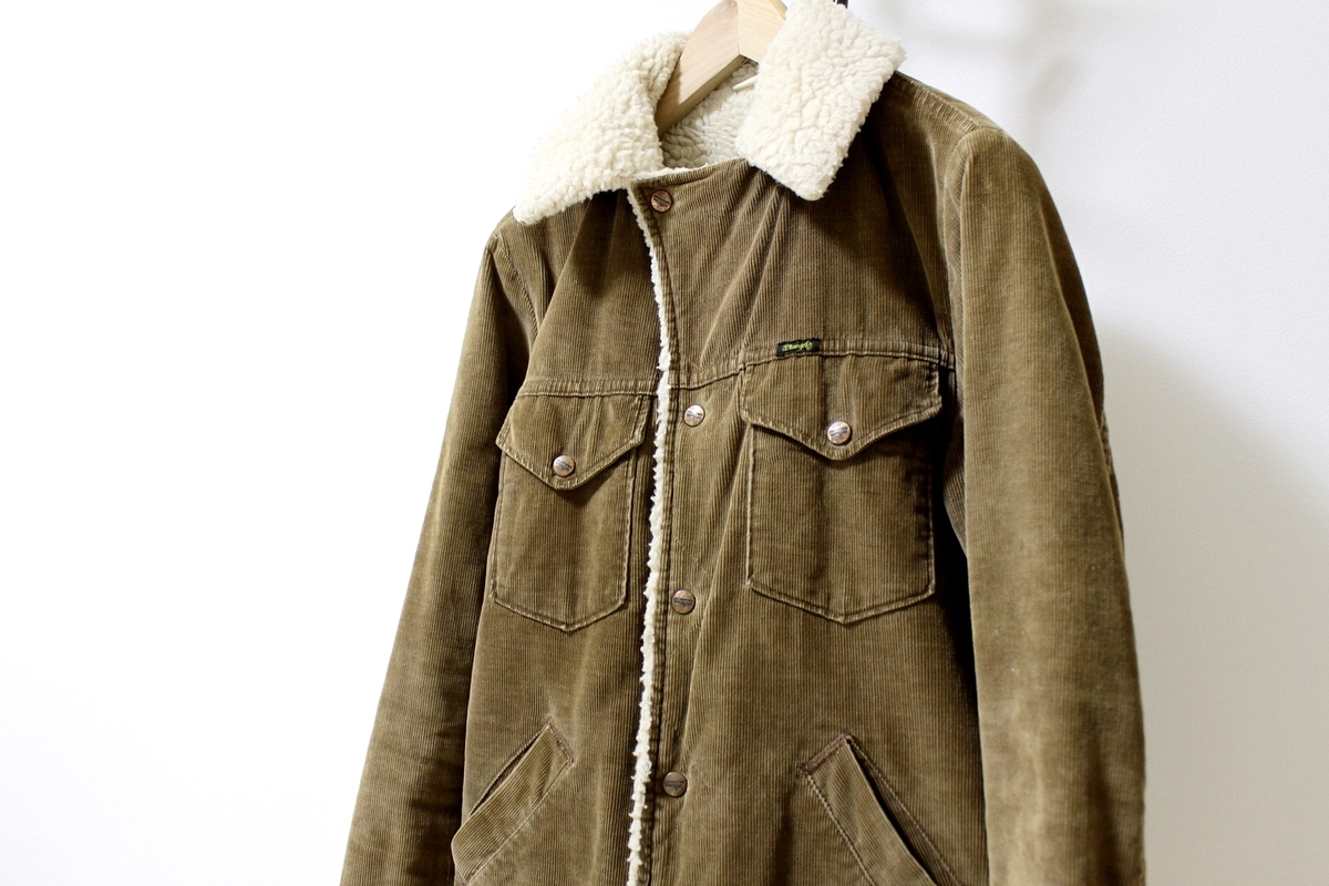 冬枯れの土のような古着 | 70s WRANGLER CORDUROY WRANGE COAT 