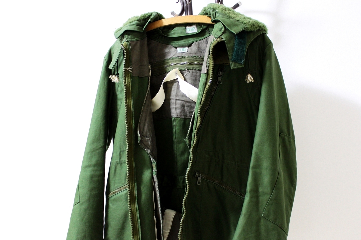 愛着のある古着 | 1975 SWEDISH ARMY M69 TANKER JACKET with HOOD