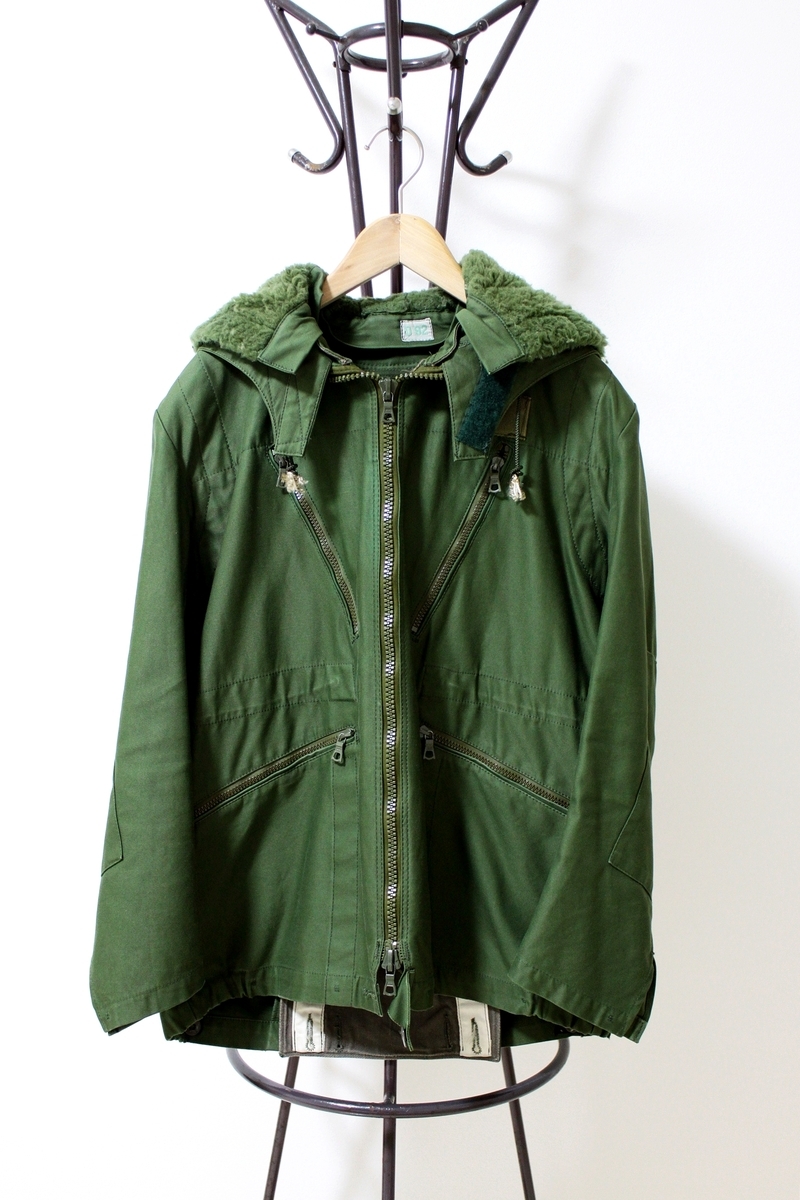 愛着のある古着 | 1975 SWEDISH ARMY M69 TANKER JACKET with HOOD