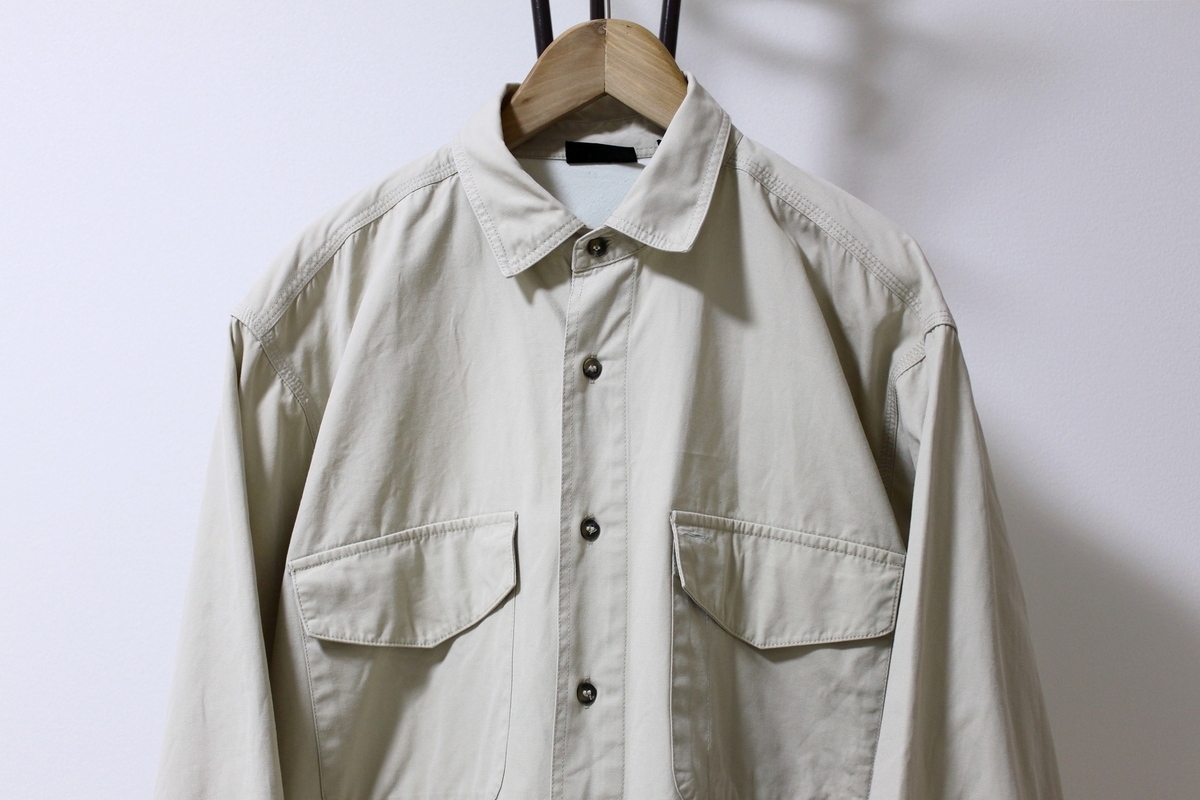 青草の丘に映える古着 | 1990 PATAGONIA COTTON SHIRT made in MACAU