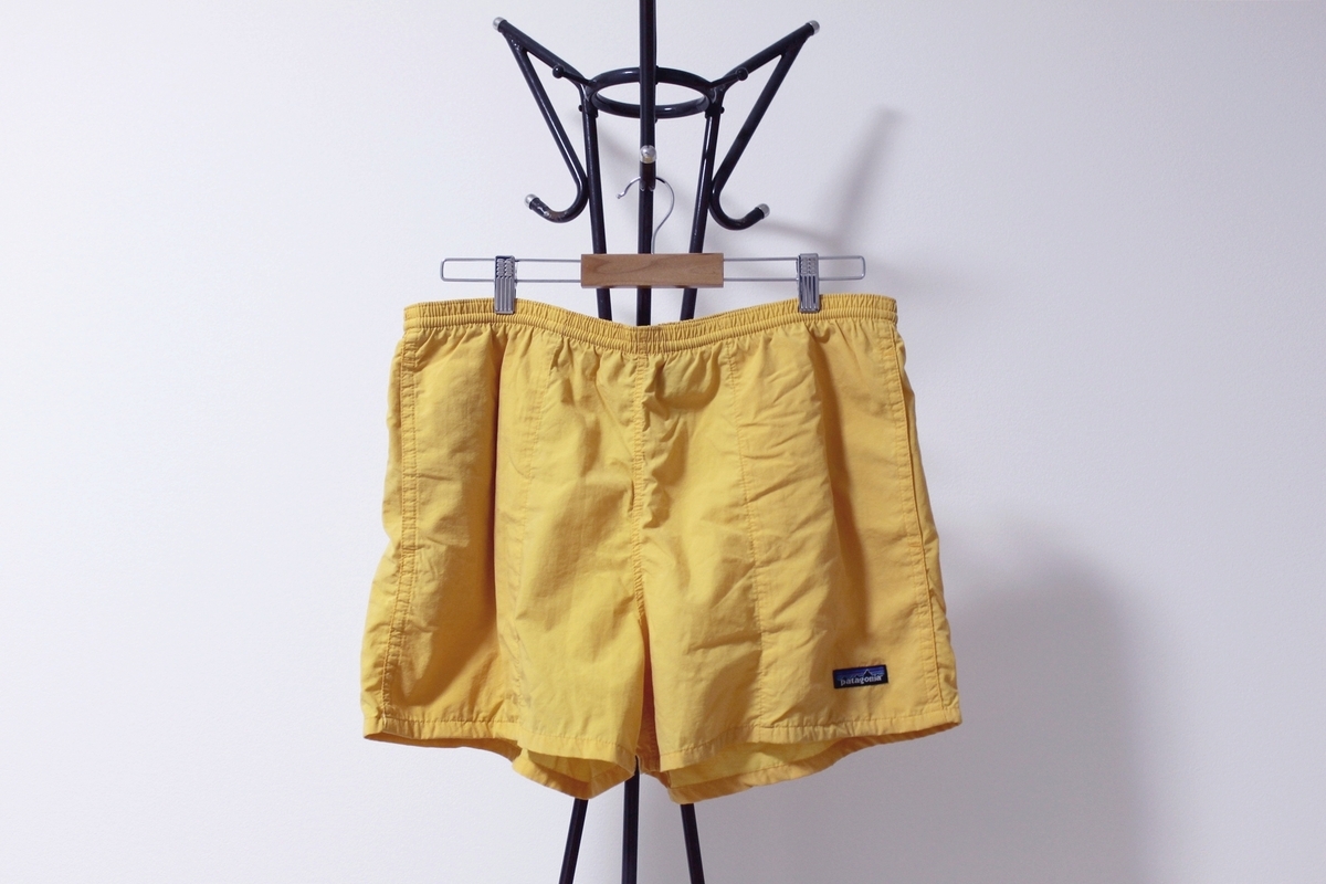 褪せた夏の古着 | 1997 & 2002 PATAGONIA BAGGIES SHORTS SOLID
