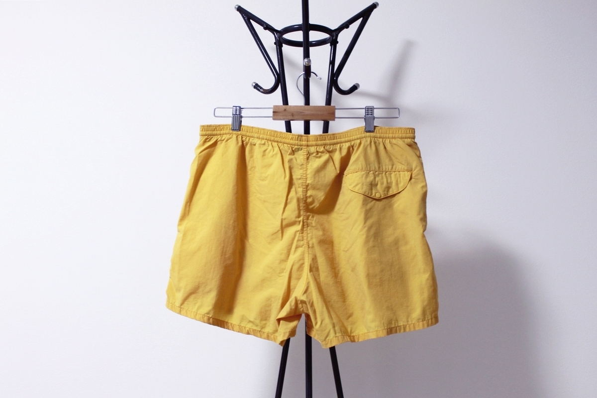 褪せた夏の古着 | 1997 & 2002 PATAGONIA BAGGIES SHORTS SOLID