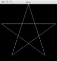 Haskell OpenGL Star