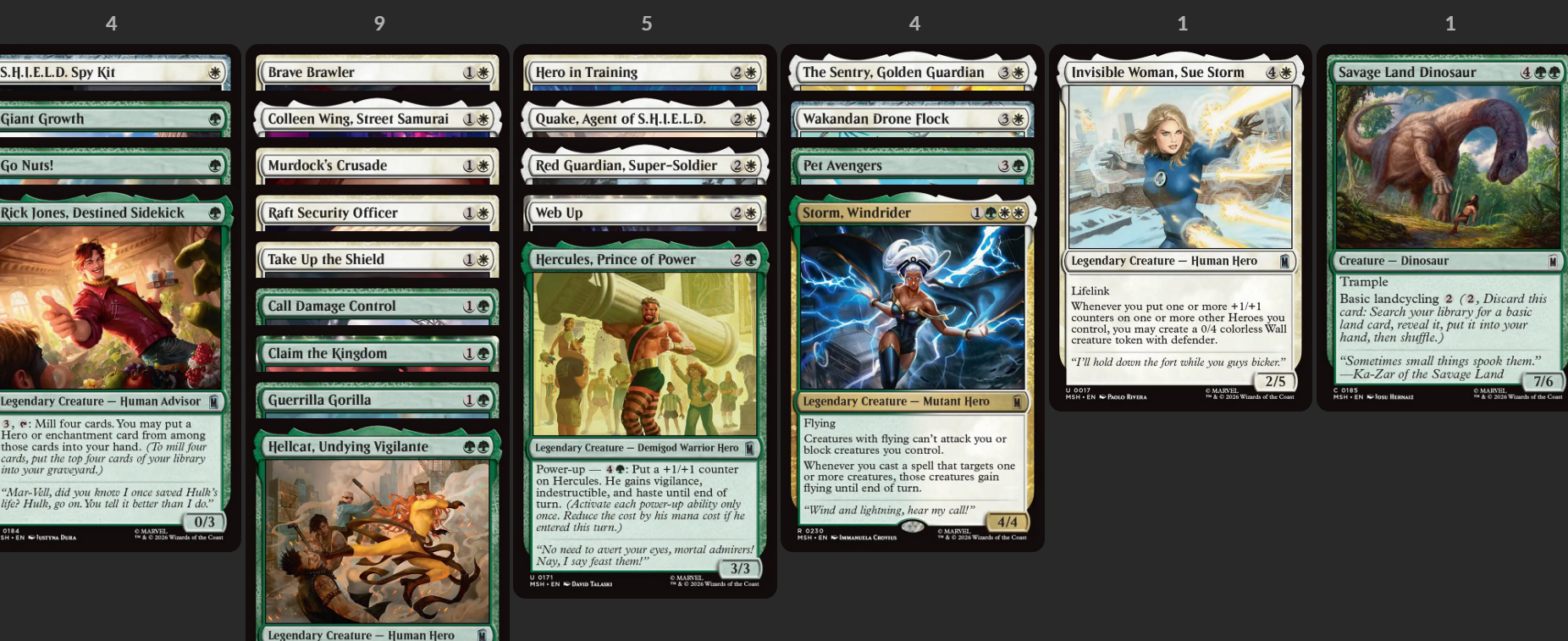 MTG】マーベルセット3日目。そこそこ緑白。 - それでも僕はラーが好き