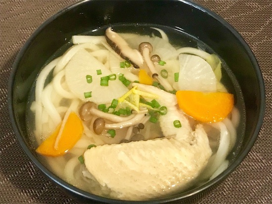 ボーンブロス鶏塩うどん