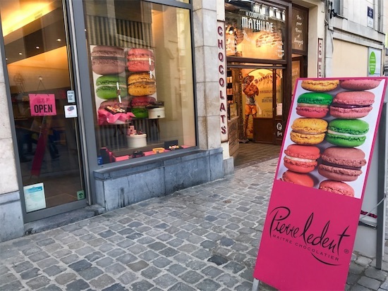 ピエールルドン店舗の外観