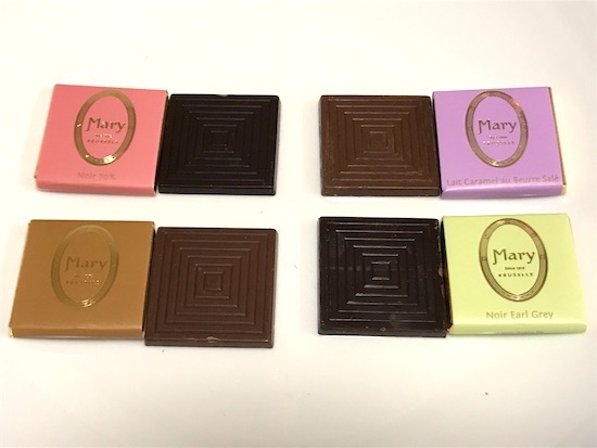 メリーのプレートチョコの中身