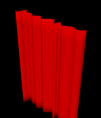 Cinema4d カーテンを作成してみる モデリング ランスタのブログ