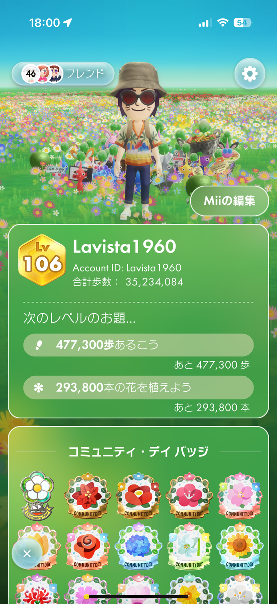 Lv106に到達 - Lavistaの日記