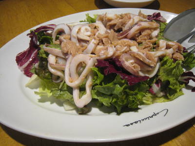 カプリチョーザの イタリア産カラスミを散らした魚介のペペロンチーノスパゲティ 美味しかったです 平凡を楽しむ生活