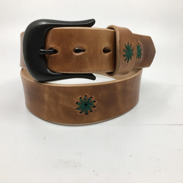 オーダーメイドの40mm幅メンズ用ベルト - Leather Taku's Blog