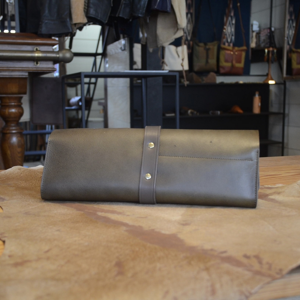 オーダーメイドの包丁ケース - Leather Taku's Blog