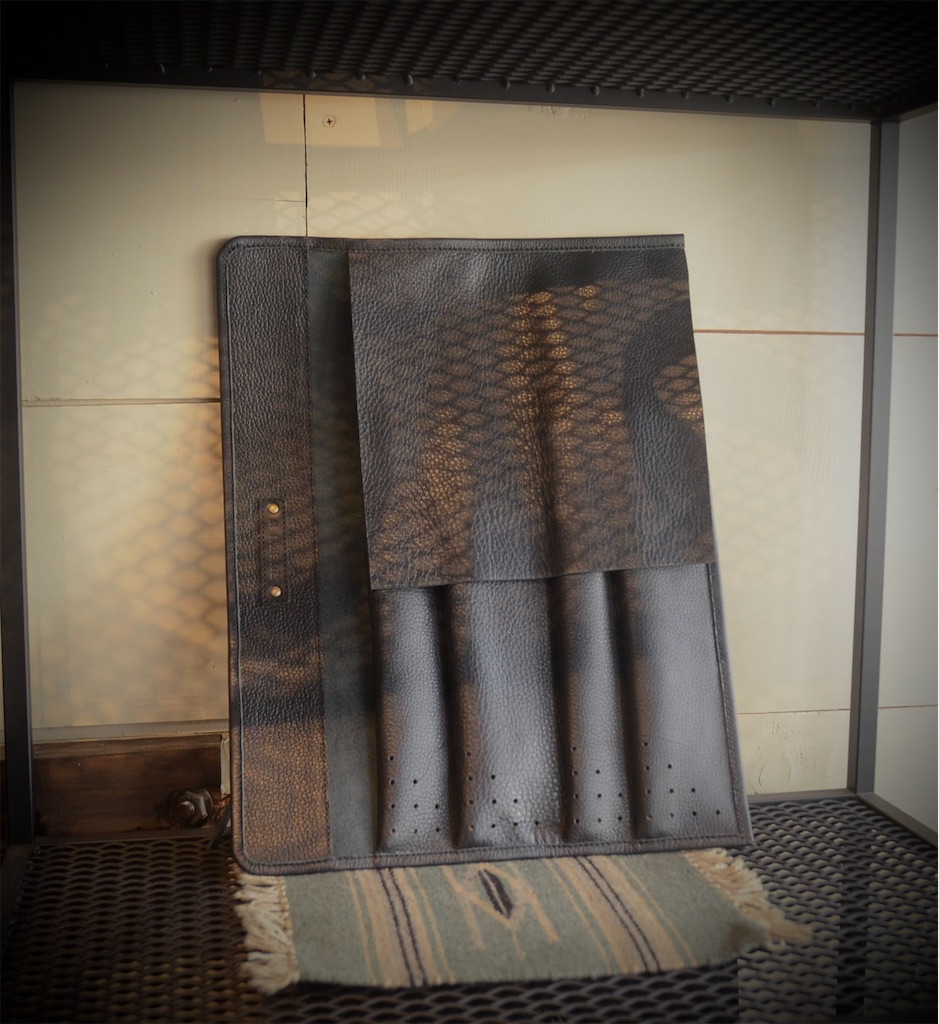 takuオーダーメイドページ オーダーメイドの包丁ケース - Leather Taku's Blog