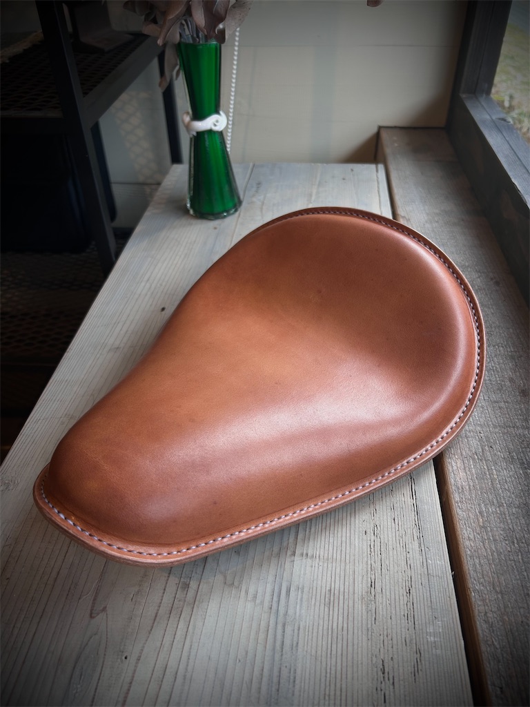 サドルシートの張り替え - Leather Taku's Blog