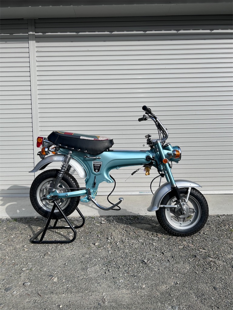 HONDA Dax50 シートカスタマイズ - Leather Taku's Blog