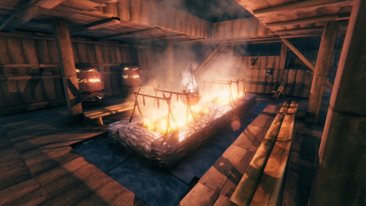 Valheim お家の建築紹介 その3 Leinのゲーム 備忘録