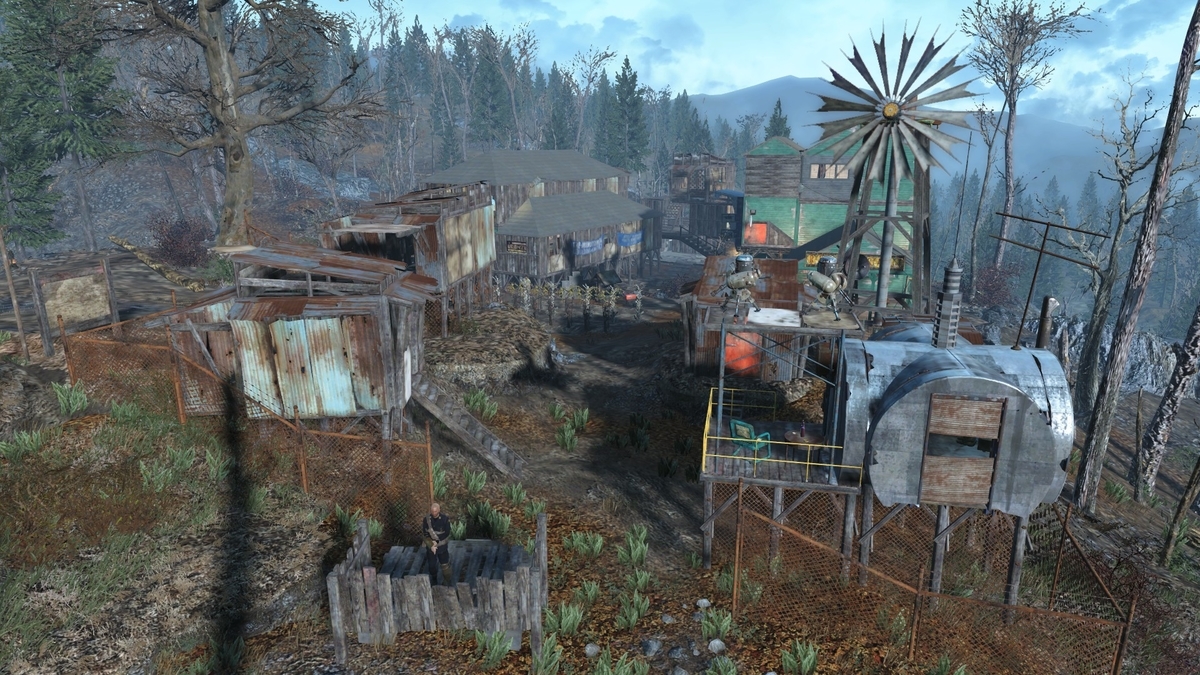 Fallout4 何度でも蘇るクラフト日記 テンパインズの断崖編 改 Leinのゲーム 備忘録