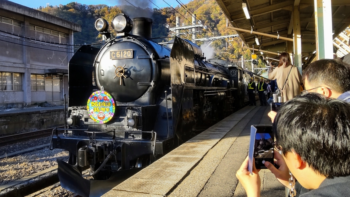 SL「D51復活35周年水上」に乗車する水上往復乗り鉄旅 - レン鉄☆気まま