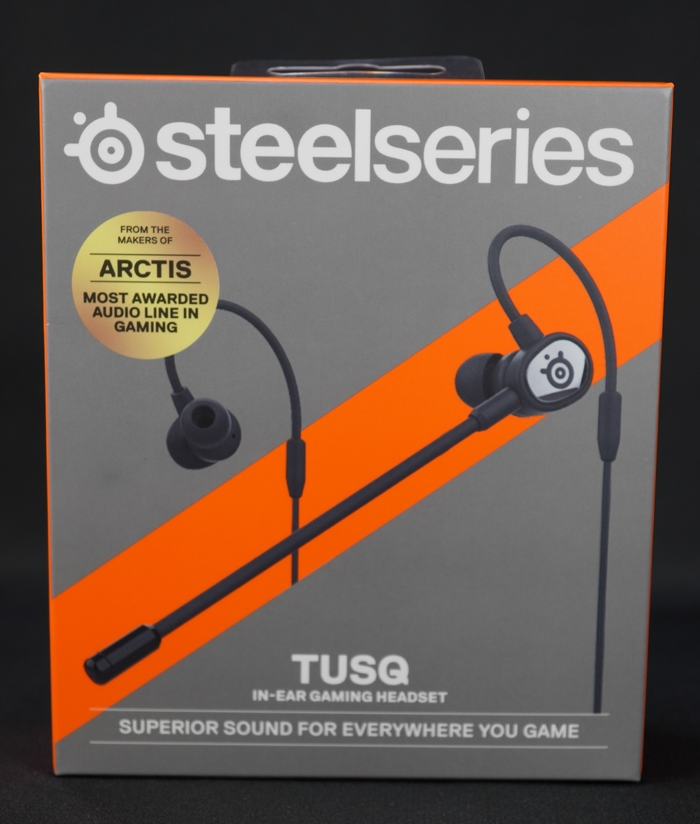 開封レビュー】SteelSeriesから発売された最新ゲーミングイヤホン