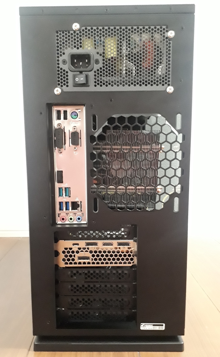 ドスパラ|ガレリアGAMEMASTER GX70R7|背面