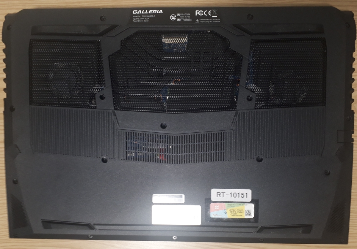 ゲーミングノートPCレビュー】ガレリア GCR2060RGF-E【ドスパラ 