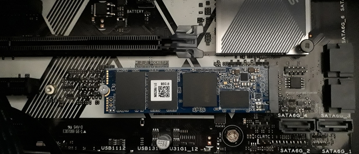 ガレリアXF2070SUPER|NVMeSSD