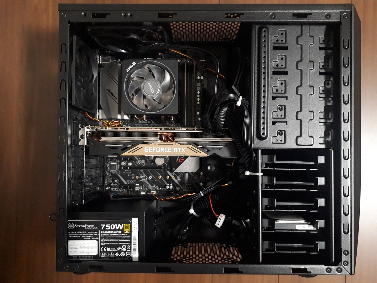 ガレリアAXZ|PC内部