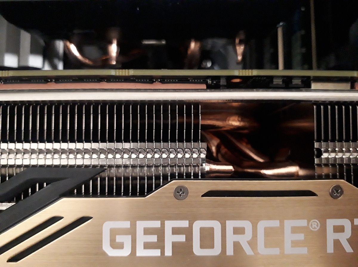 ガレリアAXZ|グラボのヒートパイプとヒートシンク