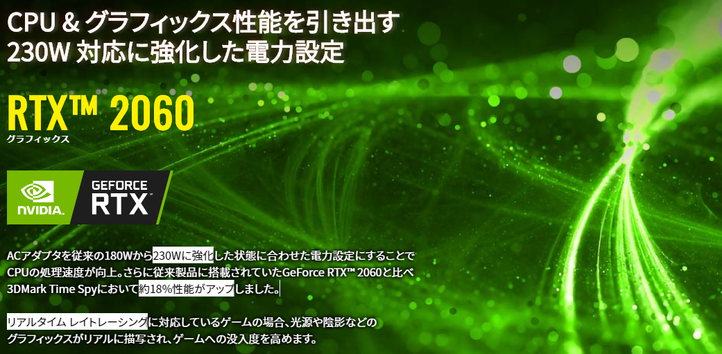 高電力版RTX2060