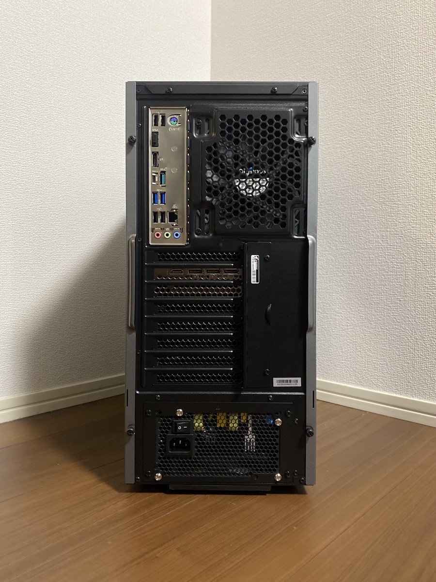ガレリア　XA7C-R36T 16GB　No2966 ドスパラ GALLERIA XA7C-R36 Core i7 13700F/RTX 3060/16GBメモリ/NVMe