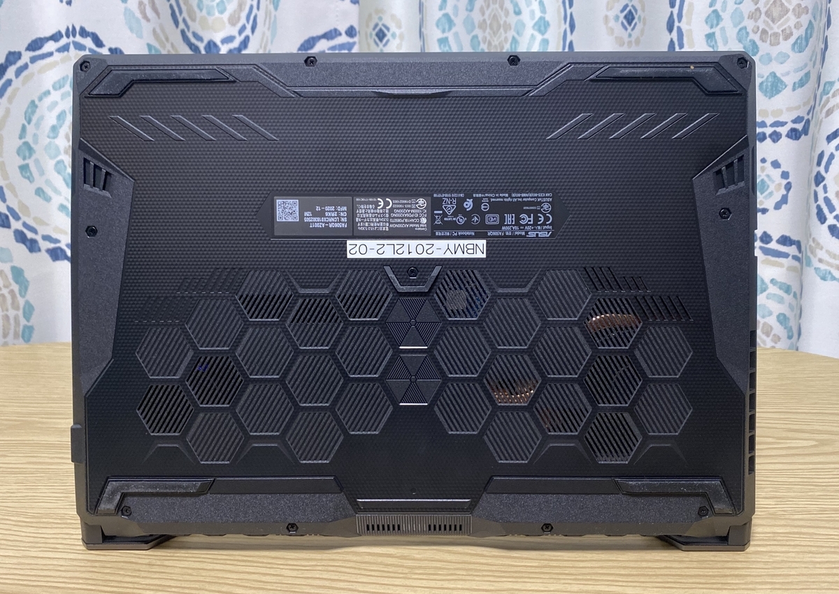 ASUS】TUF Gaming A15 FA506QR (FA506QR-R7R3070ECG)レビュー 口コミ - 💻Curation  game[きゅれげ]🎮