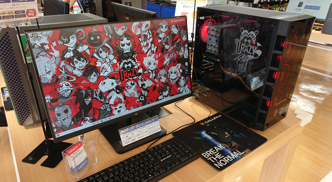 ドスパラ郡山安積店に行ってきました！【福島県ゲーミングPC専門店