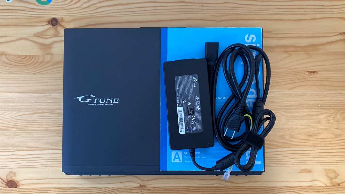 G-Tune P6-I7G60BK-A】実機レビュー【ハイパワーRTX4060搭載