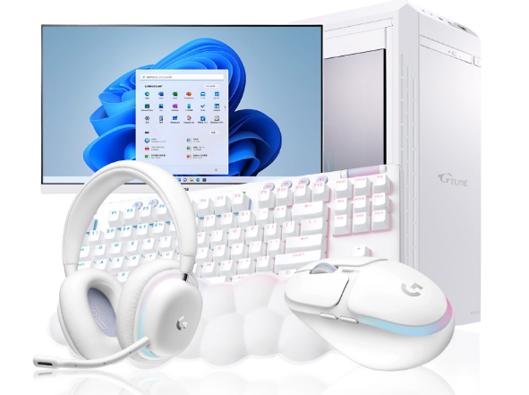G-Tune ホワイト PCケース　マウスコンピュータ 私が選んだのは「白い」ゲーミングPC｜G TUNE by マウス