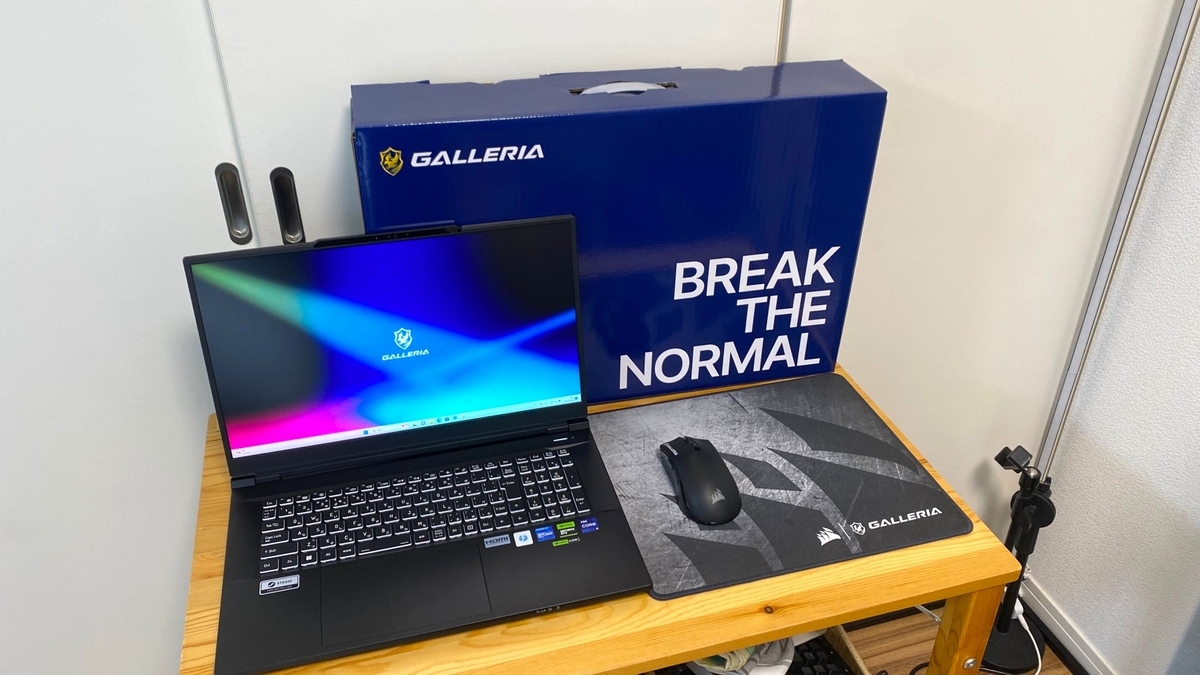 RTX4090ゲーミングノートが強すぎる】GALLERIA UL9C-R49【高性能