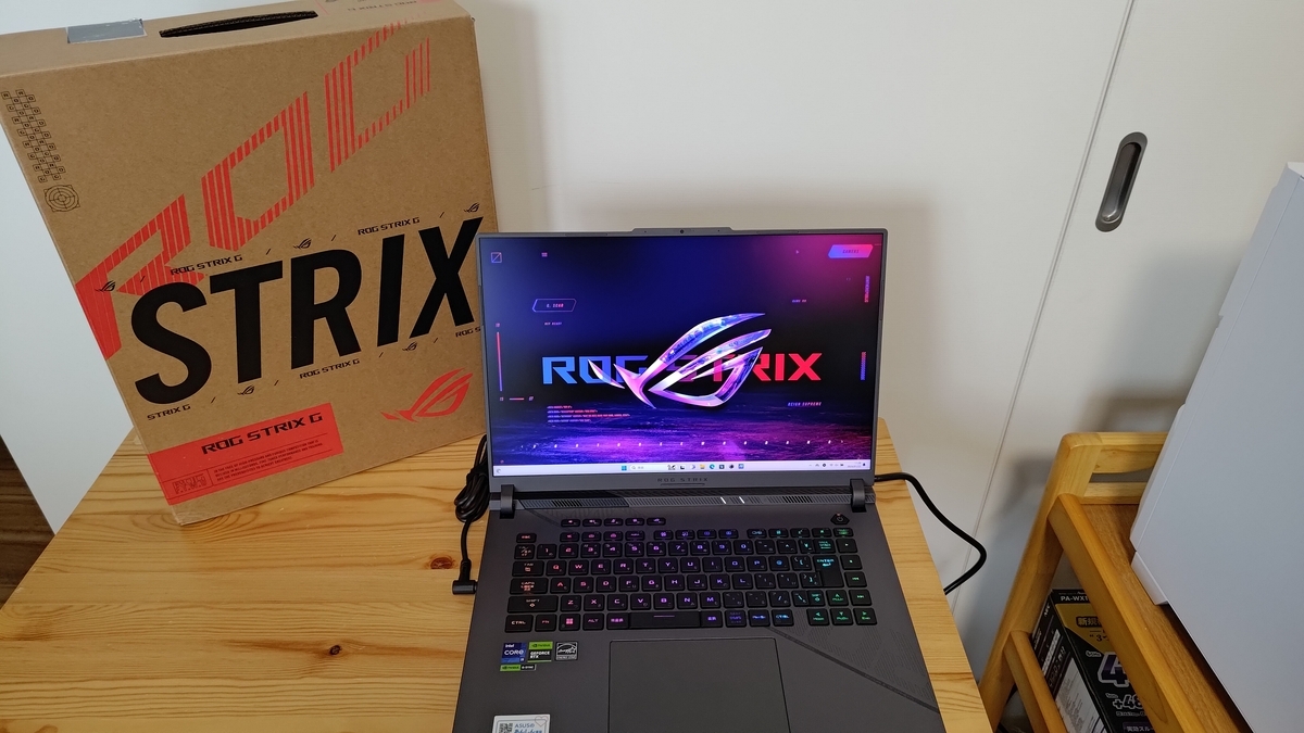 ROG Strix G16 G614JVR-I94R4060|梱包箱