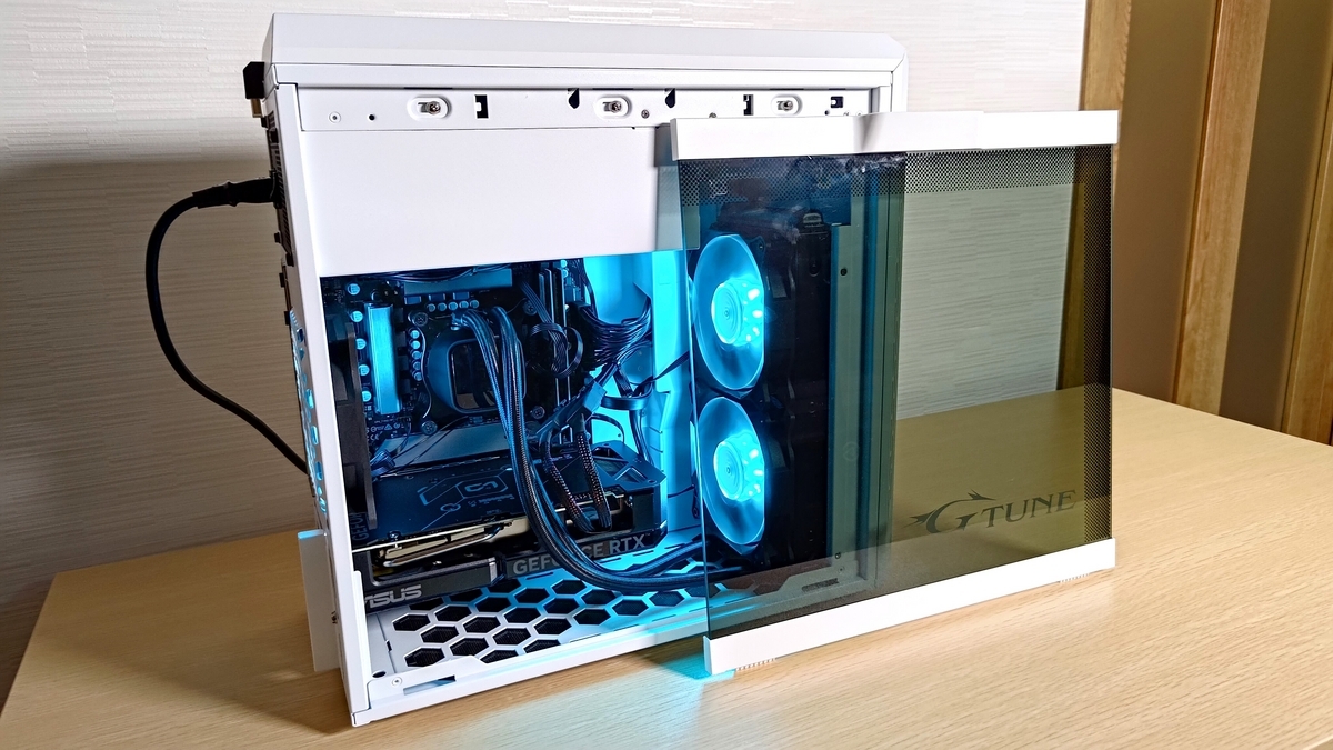 G-Tune DG-I7G7Sﾎﾜｲﾄ】実機レビュー【2024年の超目玉ゲーミングPC 