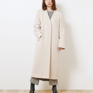 ＊美品＊♡吉高由里子さん♡【星降る夜に】　フレイアイディー　ノーカラーコート S 美品＊♡吉高由里子さん♡【星降る夜に】着用 フレイアイディー