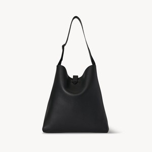 黒いレザートートバッグ 黒いレザートートバッグ