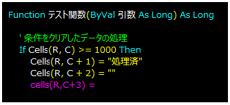 シンタックスハイライト例