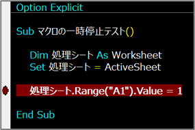 ブレークポイント