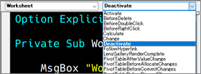 Worksheet_Deactivate