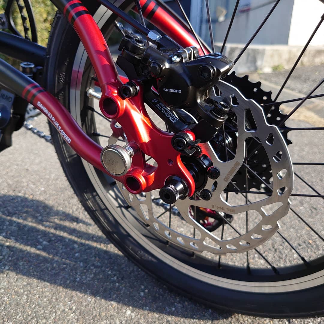 所有バイク1台目 DAHON K3Plus カスタム車両 - Link-Light's diary