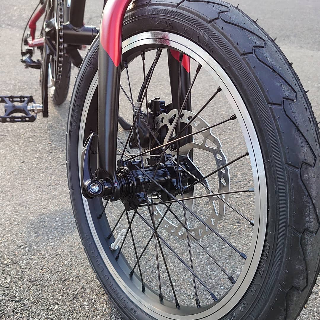 所有バイク1台目 DAHON K3Plus カスタム車両 - Link-Light's diary