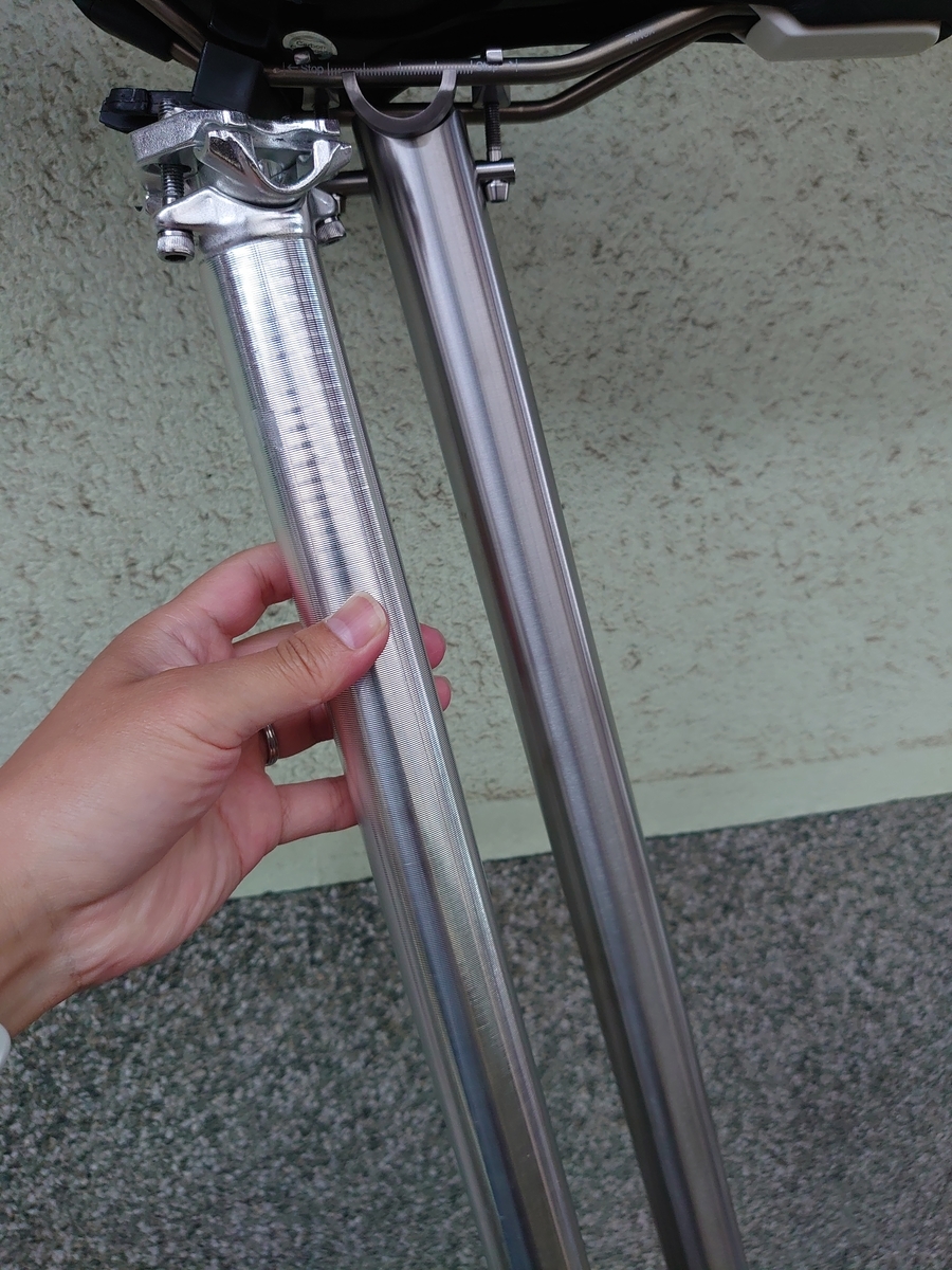 新品 送料無料 ダホン DAHON PAZZAZ カーボンシートポスト 33.9mm